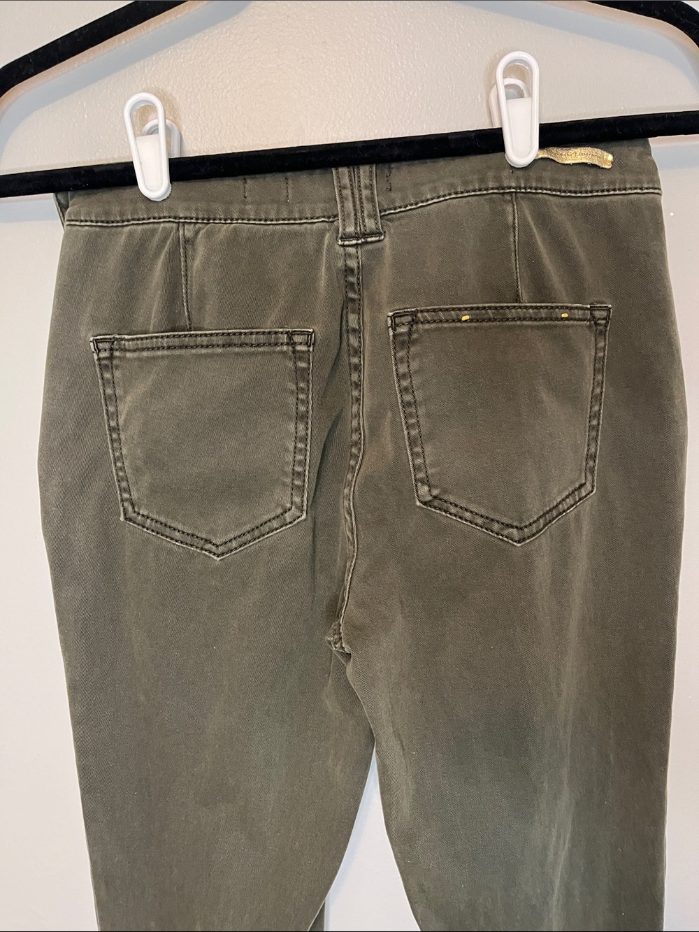 Anthropology Pilcro and the Letterpress Olive Green Women’s Jeans - Picture 8 of 16